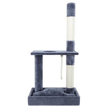 i.Pet Cat Tree Scratching Post Scratcher Tower Condo House Grey 102cm i.Pet